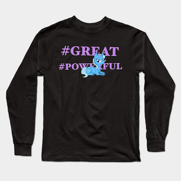 The Great and Powerful Long Sleeve T-Shirt by EeveelutionLova